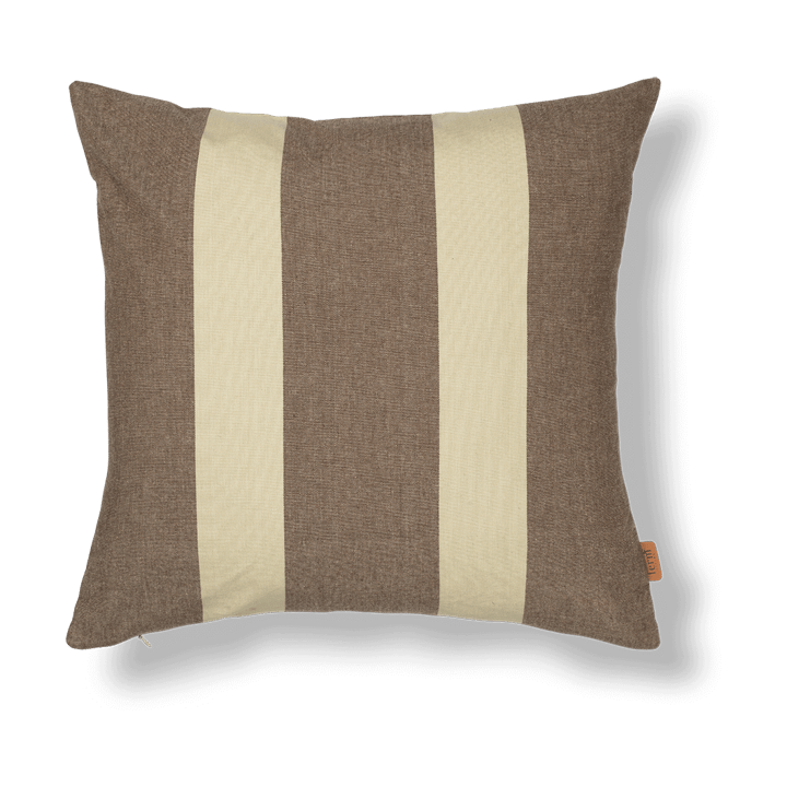 Strand outdoor tyynynpäällinen 50x50 cm - Carob brown-parchment - Ferm LIVING