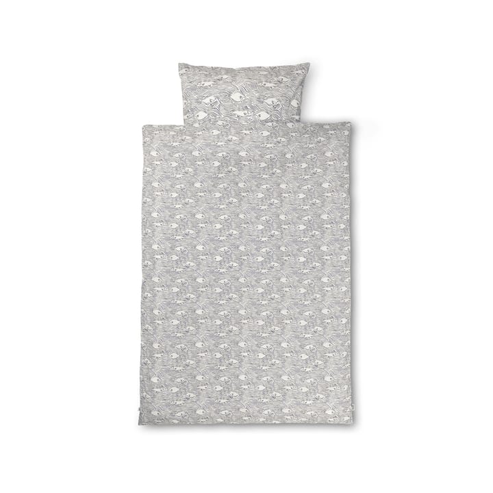 Stream pussilakanasetti 70x100 cm - Off white - Ferm Living