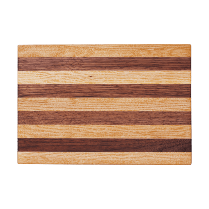Stribe leikkuulauta bold 25x36 cm, Walnut-oak Ferm Living