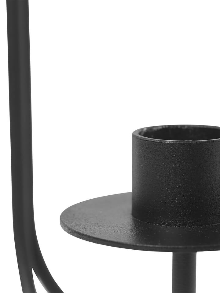 Sway kynttelikkö, black Ferm Living