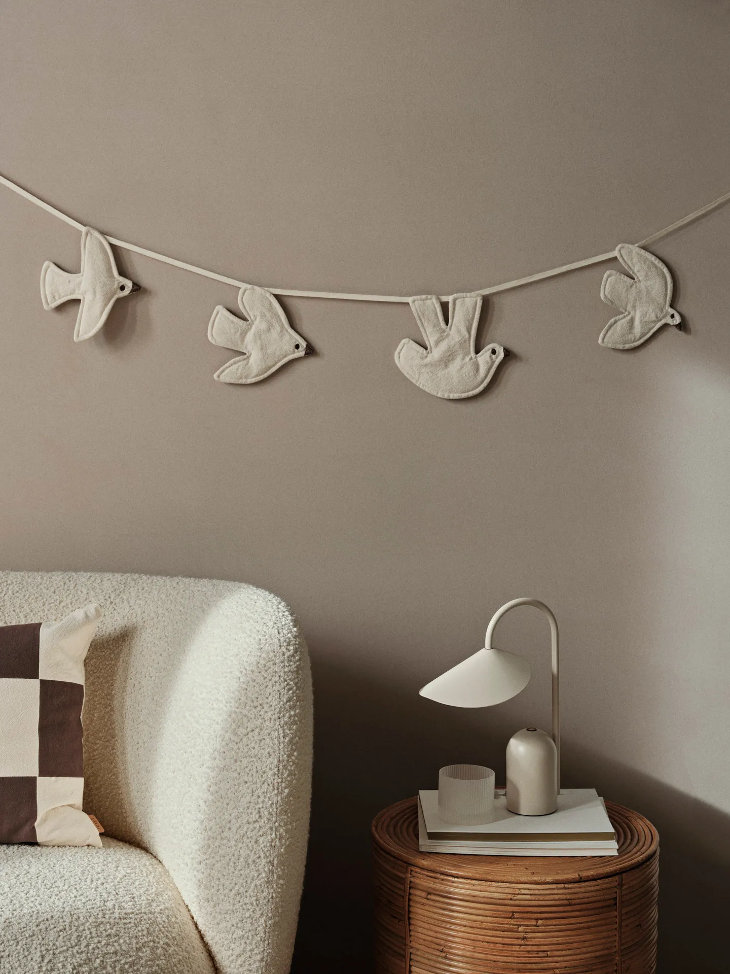 Swif bird köynös 220 cm, Undyed Ferm Living