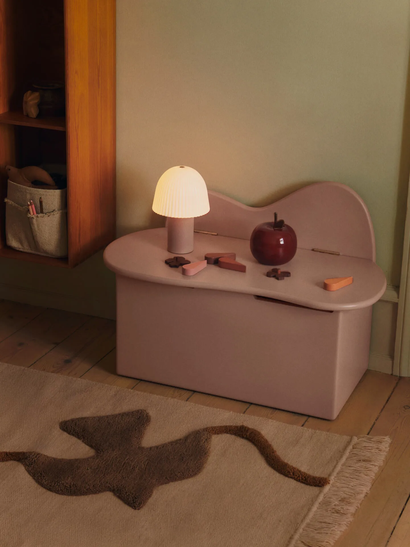 Swif bird villamatto 140x200 cm, Multi Ferm Living