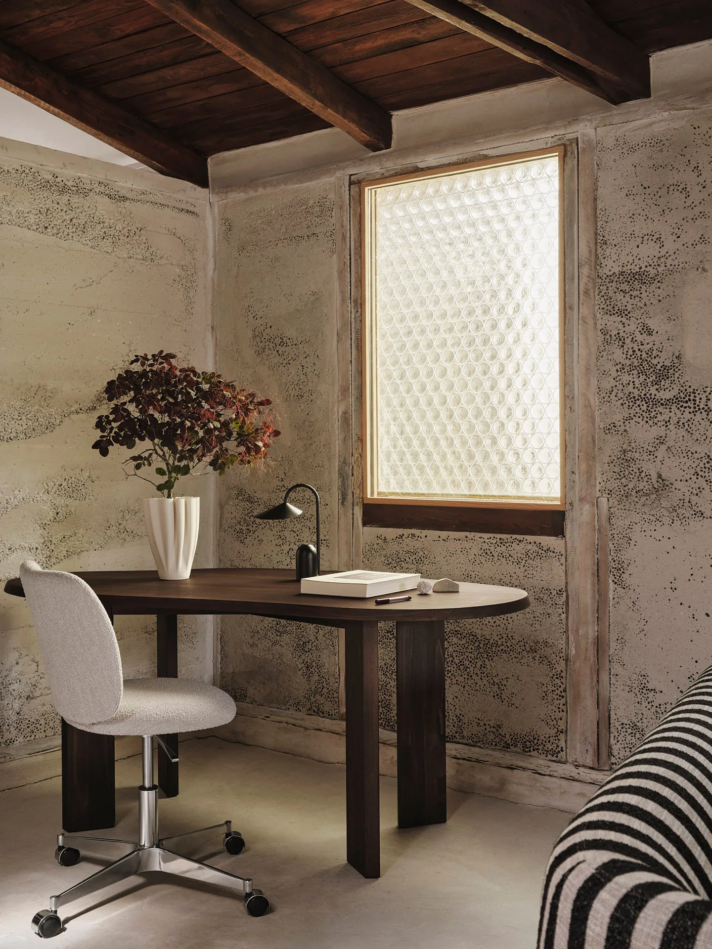 Tarn kirjoituspöytä 90x170 cm, Dark stained beech Ferm Living