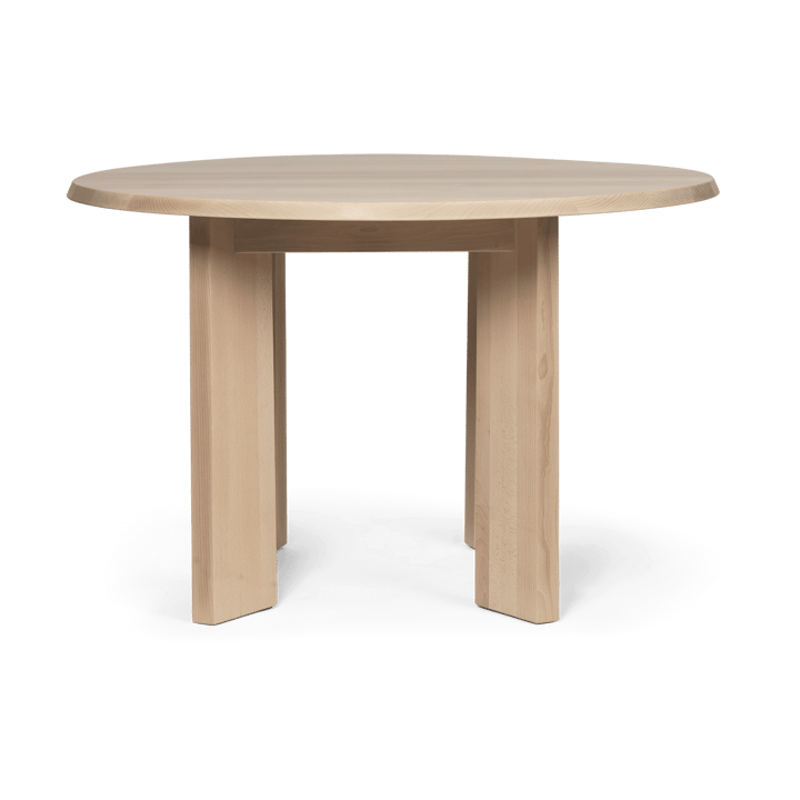 Tarn ruokapöytä 104,6x113,5 cm - White Oiled Beech - ferm LIVING