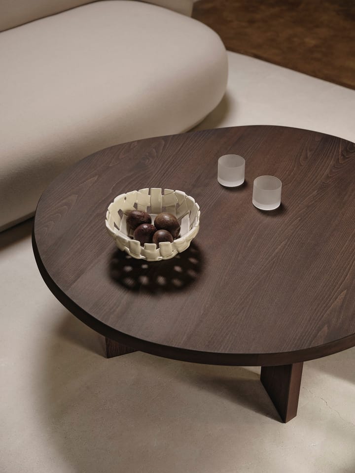 Tarn sohvapöytä 107,6x108,1 cm, Dark stained beech Ferm Living