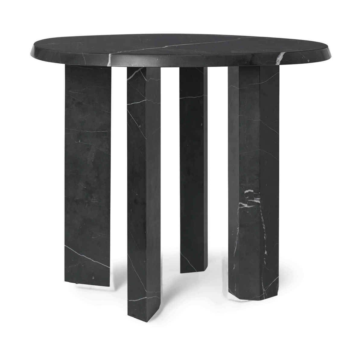 Ferm Living Taula sivupöytä 54,4x45 cm Black | Skandinaavinen Sisustus | Sivupöydät & Apupöydät | Musta