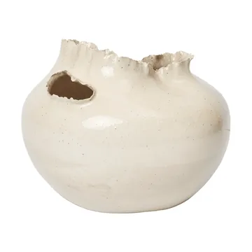 Tereo maljakko - Off-white speckle, 18 cm - Ferm Living
