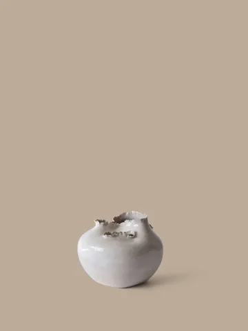 Tereo maljakko - Off-white speckle, 18 cm - Ferm Living