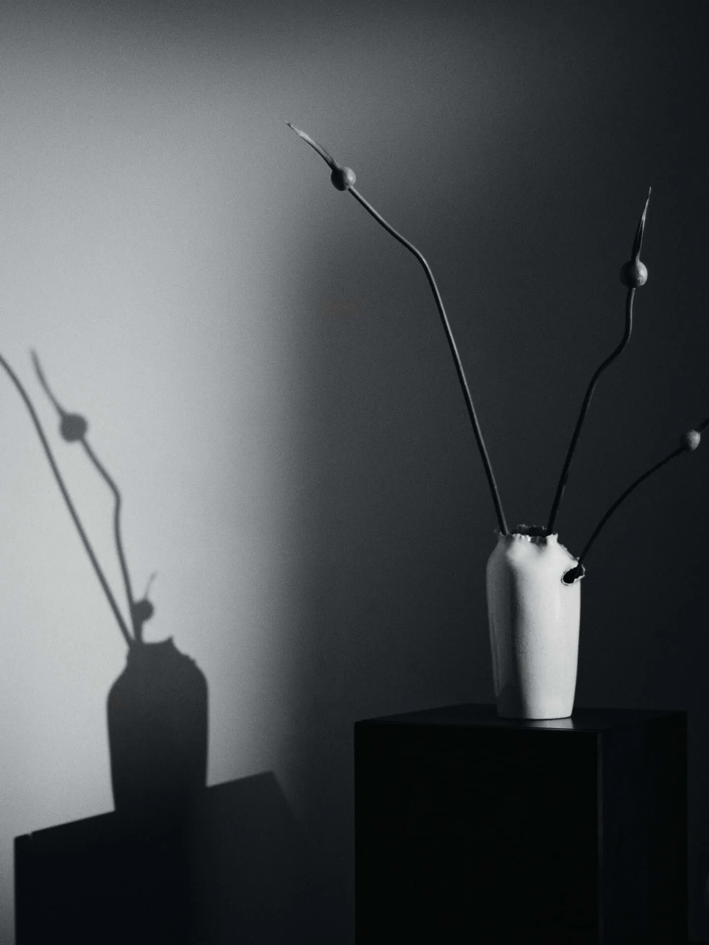 Tereo maljakko, Off-white speckle, 27 cm Ferm Living