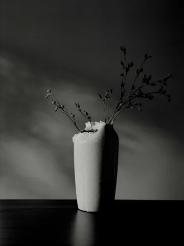 Tereo maljakko - Off-white speckle, 27 cm - Ferm Living