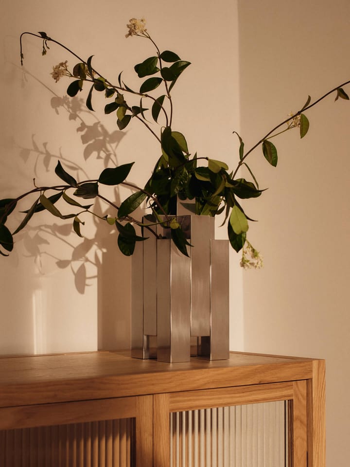 Tessera-maljakko 3x3, Mirror polished Ferm Living