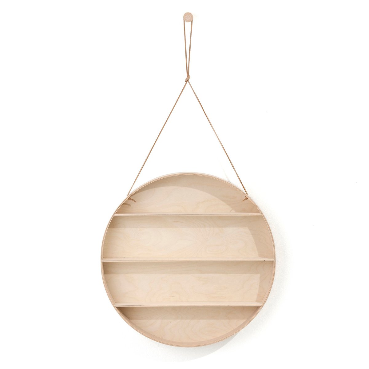 Ferm Living The Round Dorm hylly 55 cm | Skandinaavinen Sisustus | Hyllyt & Hyllyjärjestelmät | Ruskea