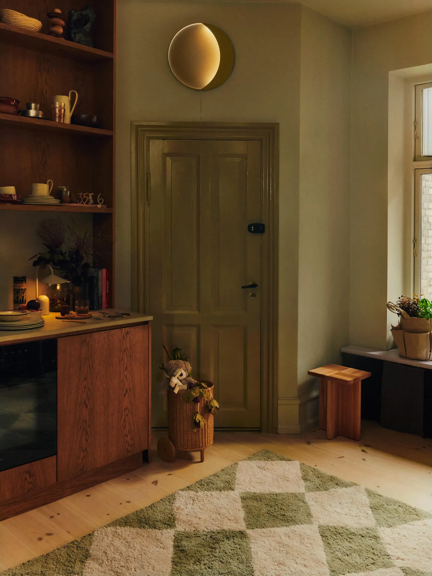 Tilt-matto, Elm green, 140x200 cm Ferm Living