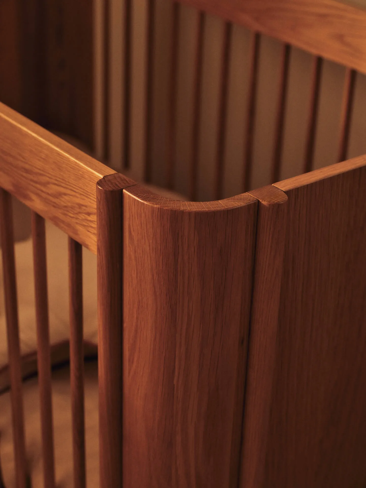 Tilu pinnasänky, Natural oak, 129×68,5×80 cm Ferm Living