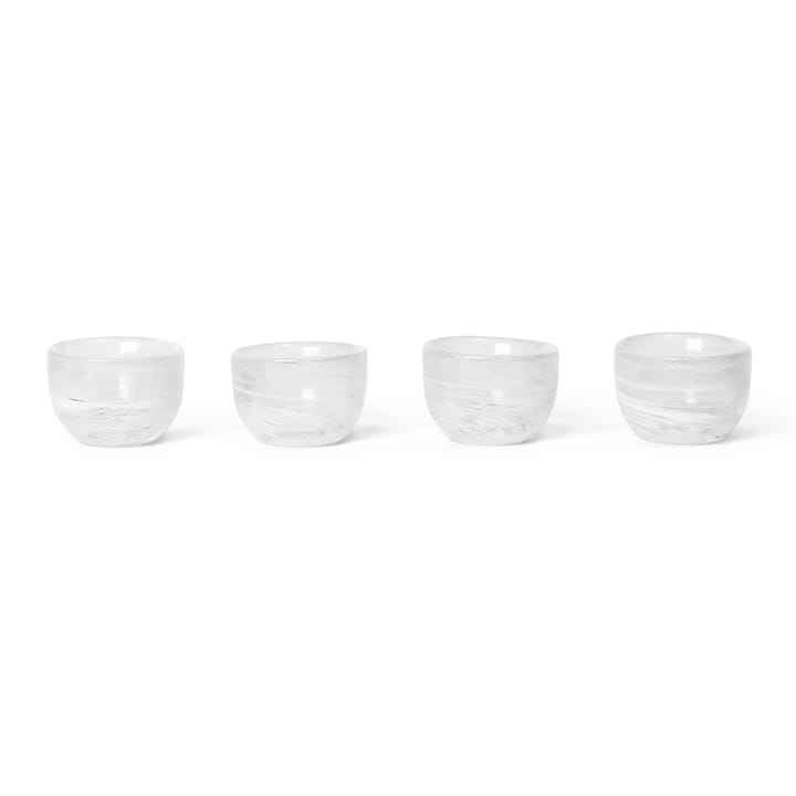 Tinta munakupit 4-pakkaus Ø 4,8 cm, White Ferm Living