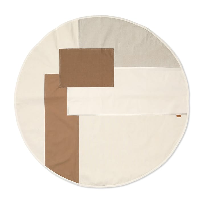Tonal joulukuusen matto Ø120 cm - Natural - Ferm LIVING