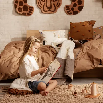 Toro puinen lasten astiasto - Natural - Ferm Living