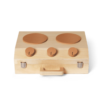 Toro Suitcase Kitchen ruoanlaittosarja lapsille - Natural - Ferm Living