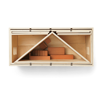 Toro taittuva nukkekoti - Natural - Ferm Living