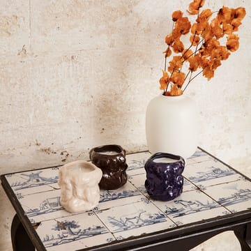 Tuck tuoksukynttilä - Punaruskea - Ferm Living
