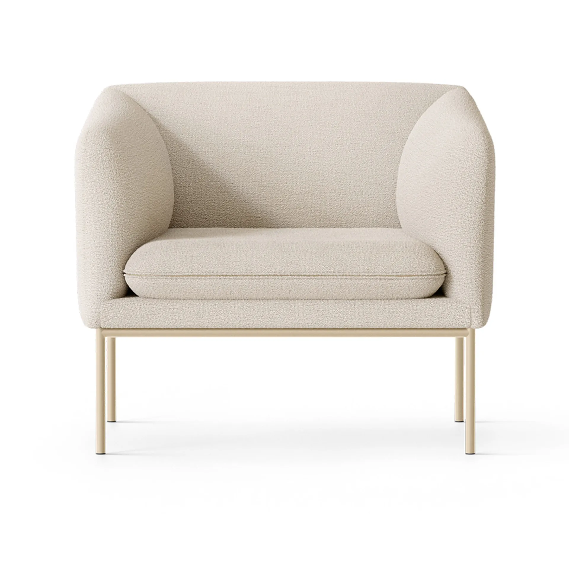Turn nojatuoli, Cashmere bouclé offwhite Ferm Living