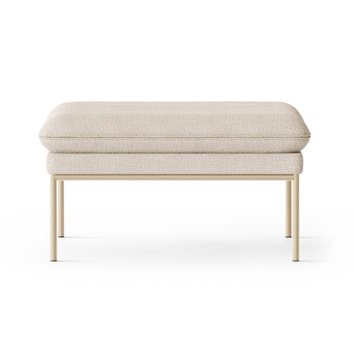 Turn pouf -istuinrahi - Cashmere bouclé offwhite - Ferm LIVING