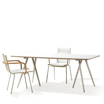 Turn sohvasänky - Kangas fiord by kvadrat dark grey, musta runko - Ferm Living