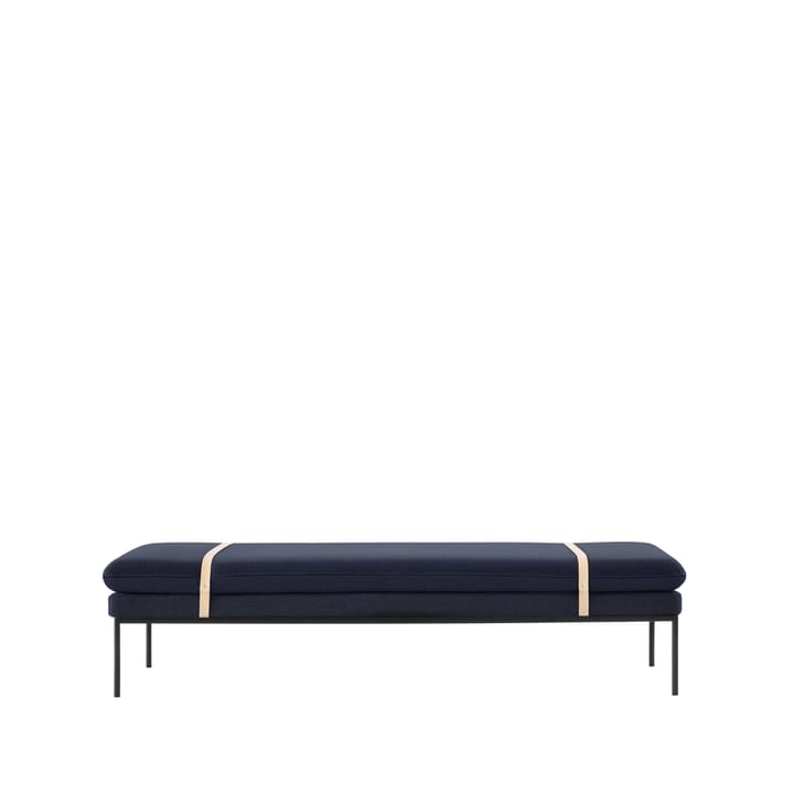 Turn sohvasänky - Kangas wool blue, musta runko - Ferm LIVING
