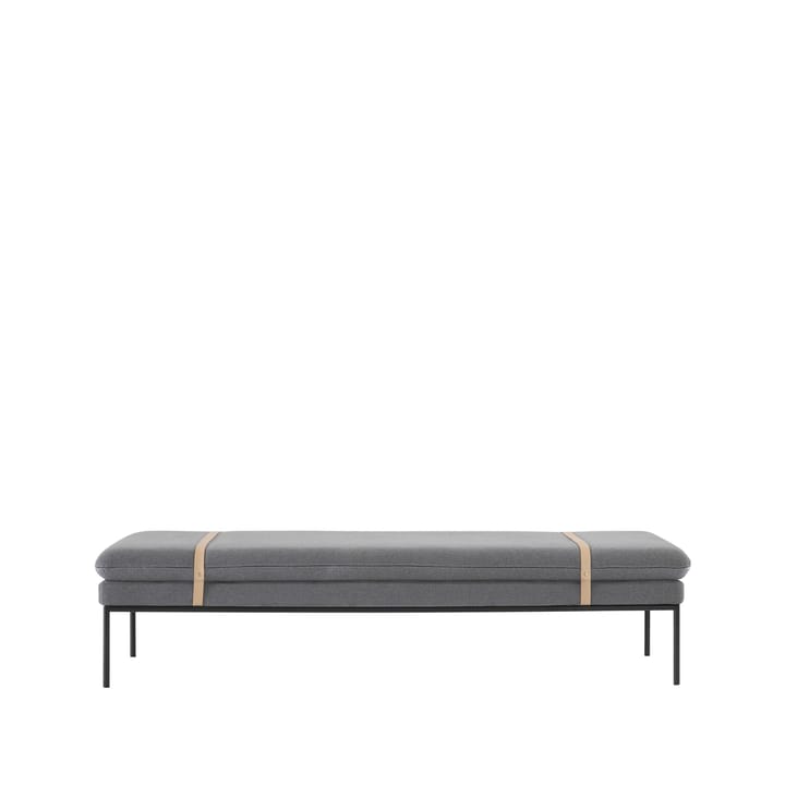 Turn sohvasänky - Wool light grey-musta runko - Ferm LIVING