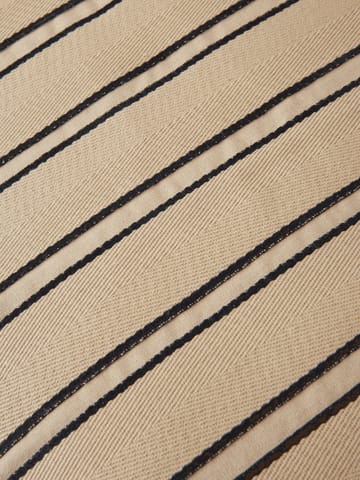 Twill-tyynynpäällinen 50x50 cm - Cashmere-black - Ferm Living