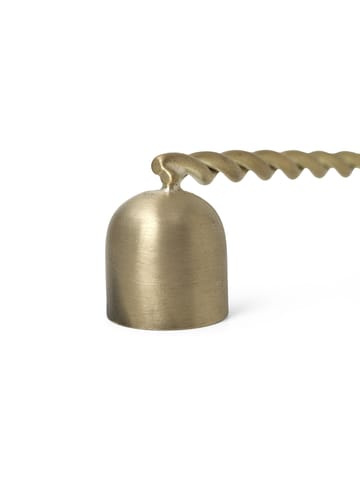 Twist kynttilänsammutin - brass - Ferm Living