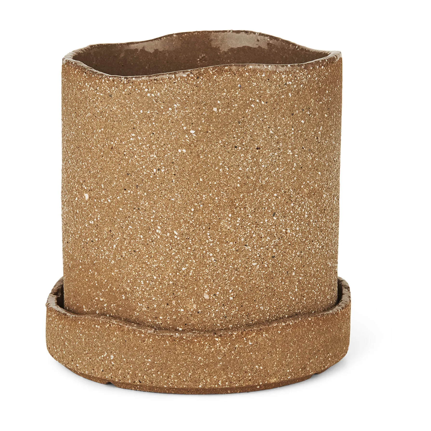 Uneru ruukku Ø 13 cm, Brown Ferm Living