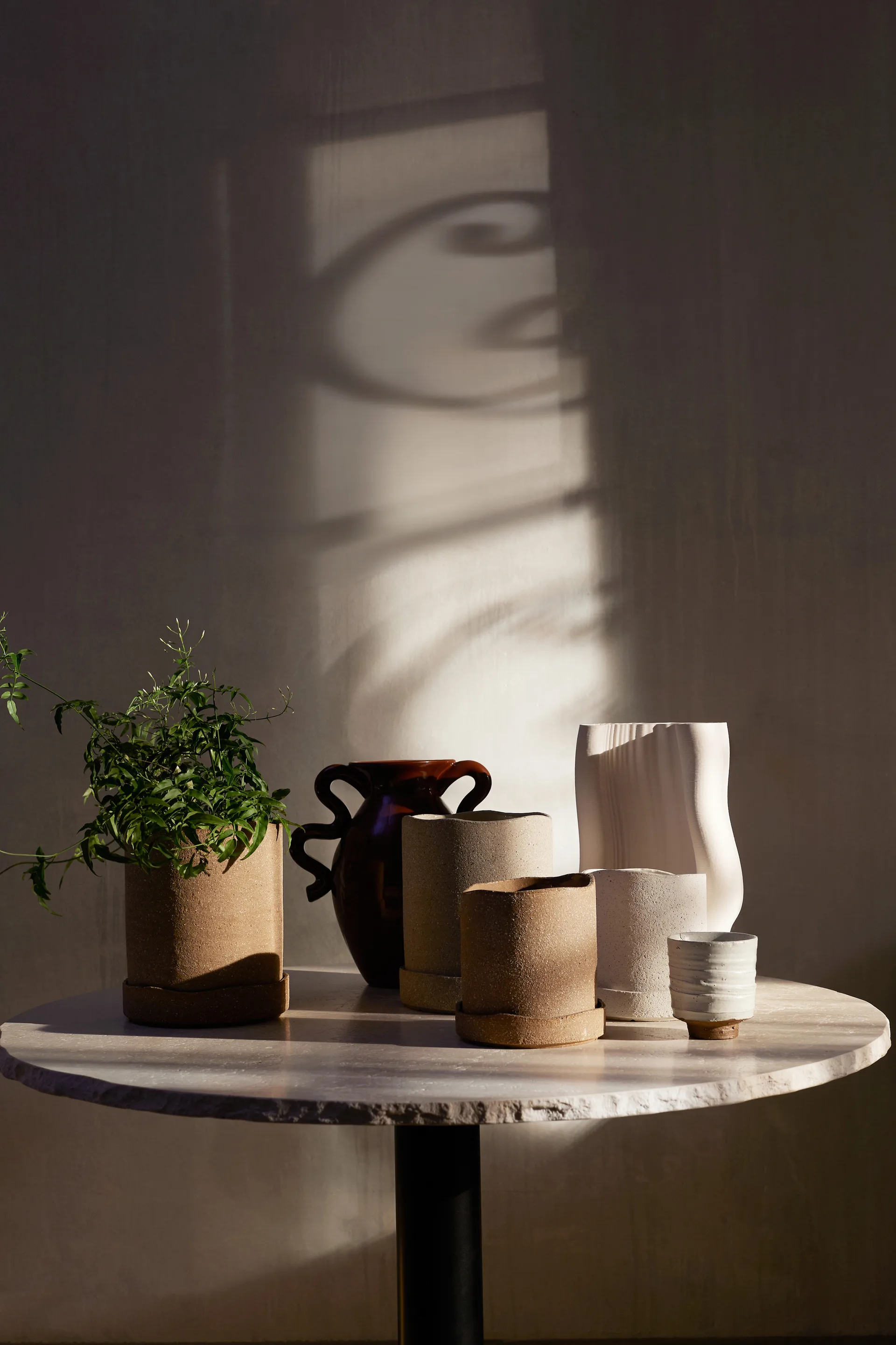 Uneru ruukku Ø 13 cm, Brown Ferm Living