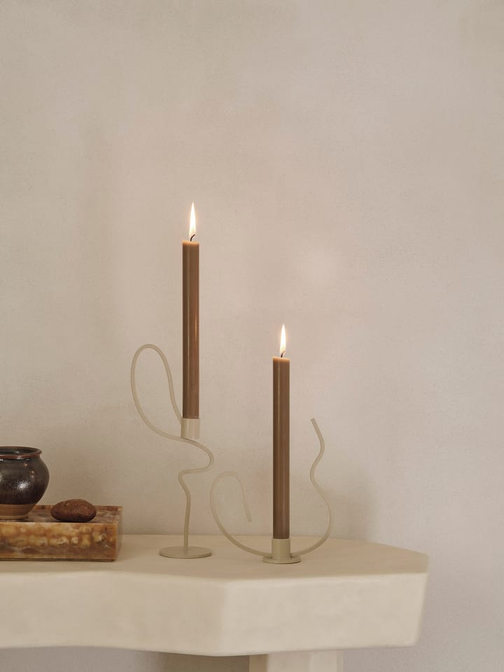 Valse kynttilänjalka low, Cashmere Ferm Living