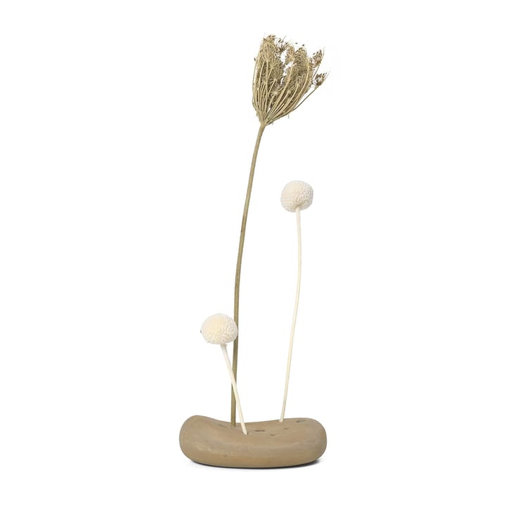 Vanitas Flower Stone maljakko - Hiekka - ferm LIVING