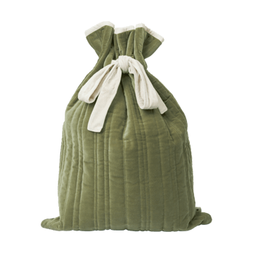 Vari tikattu säkki 50x70 cm - Velvet-khaki - Ferm Living