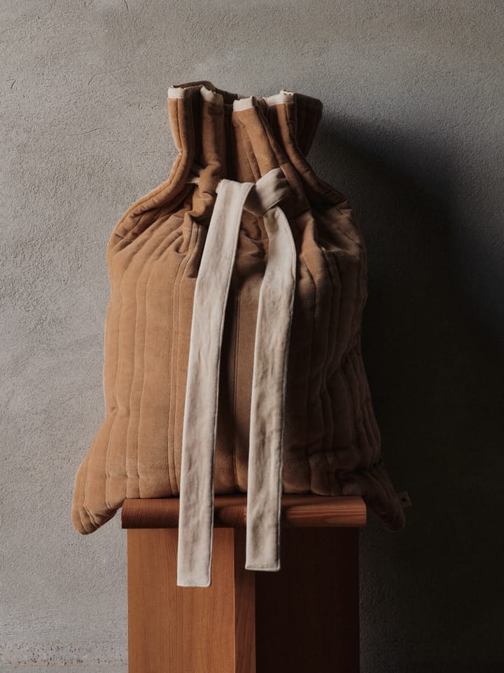 Vari tikattu säkki 50x70 cm, Velvet-tan Ferm Living