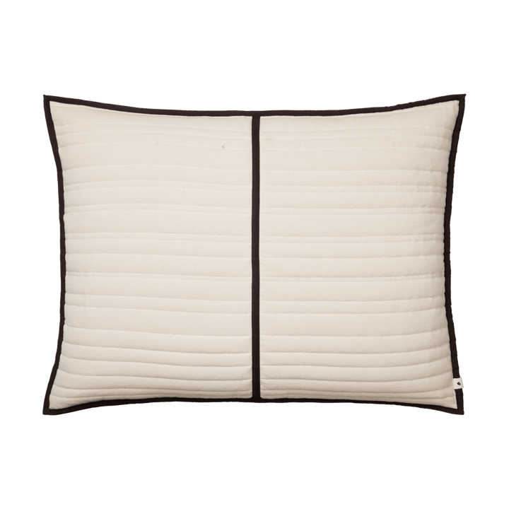 Vari tikkityyny 60x80 cm - Natural-dark chocolate - Ferm Living
