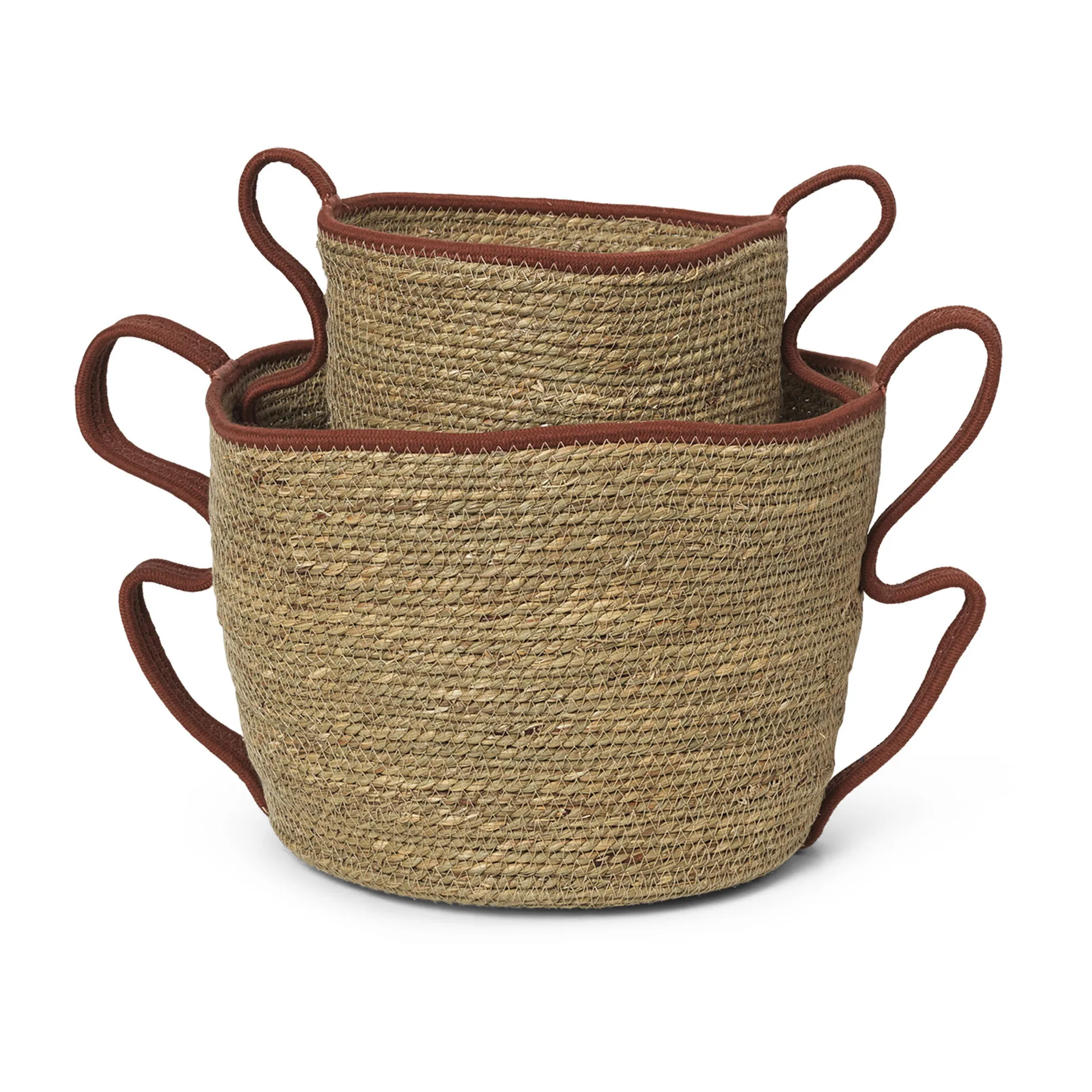 Verso säilytyskori 2 osaa, Brick Ferm Living