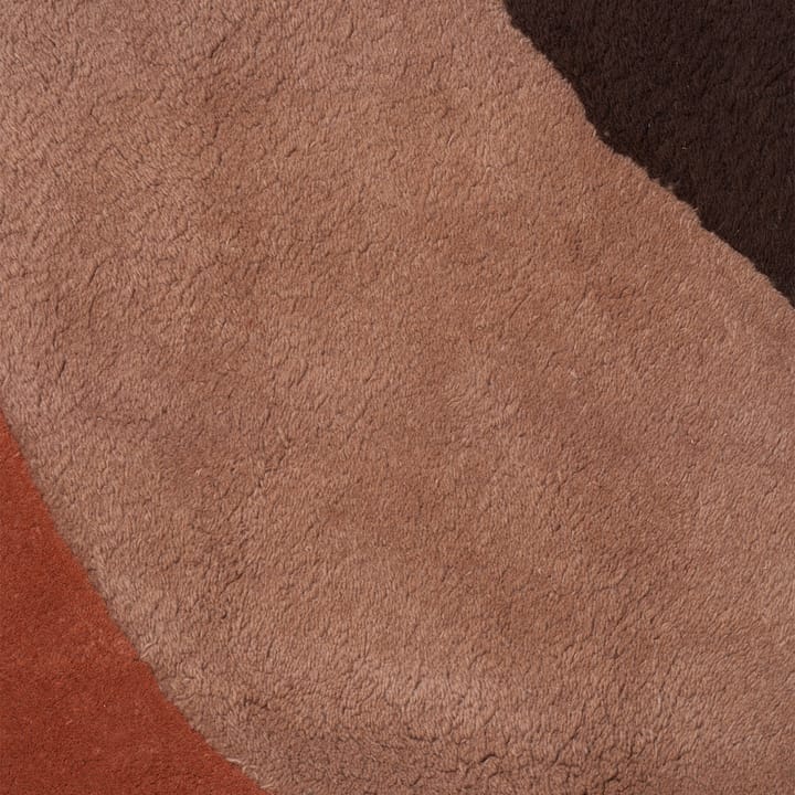 View matto 140 x 180 cm - Punainen-ruskea - ferm LIVING