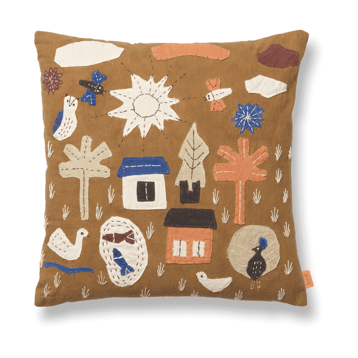 Village tyyny 40x40 cm - Sokerilevä - ferm LIVING