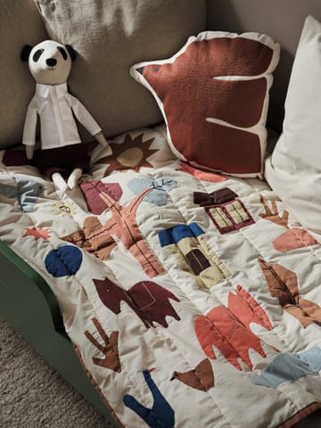Villiga tikattu huopa 80x110 cm - Off-white - Ferm Living