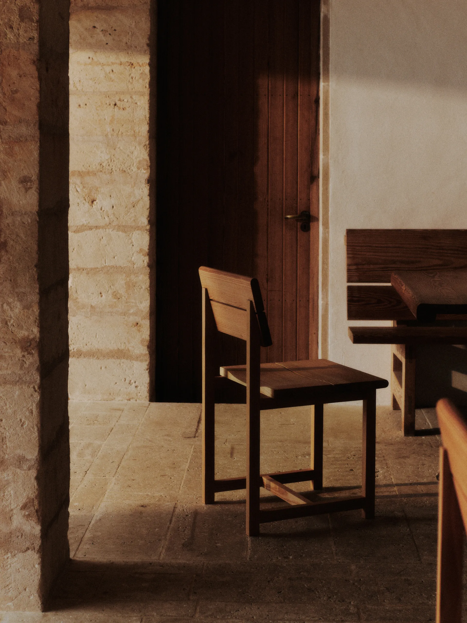 Visit dining chair tuoli, Douglas-kuusi Ferm Living