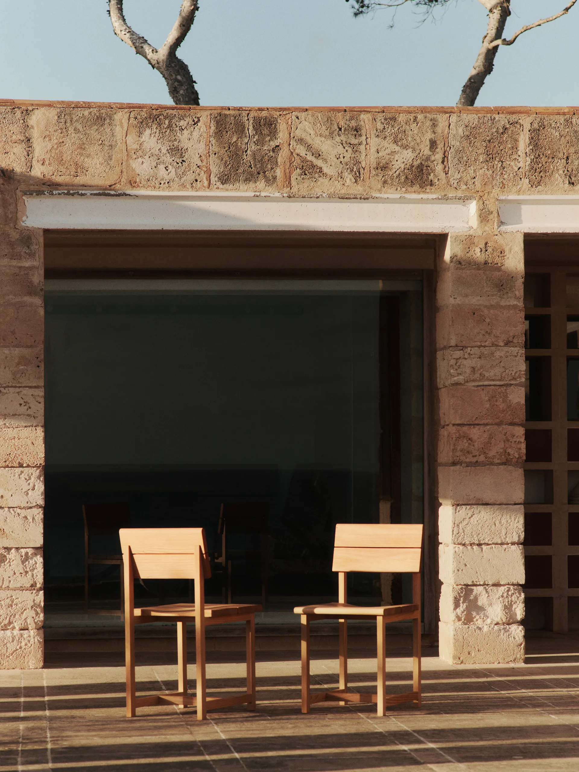 Visit dining chair tuoli, Douglas-kuusi Ferm Living