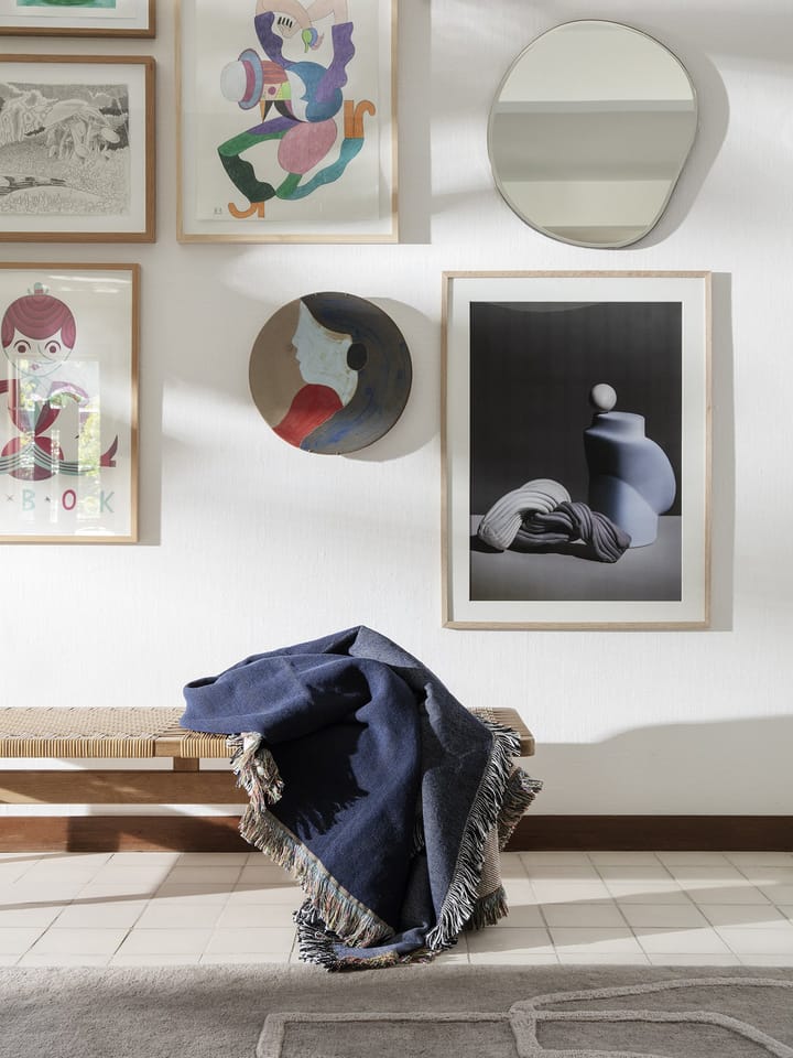 Vista huopa 120x170 cm, Dark blue Ferm Living