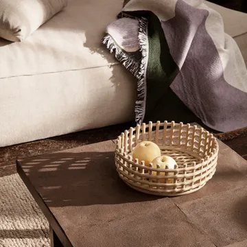 Vista huopa 120x170 cm - Lila-harmaa - Ferm Living