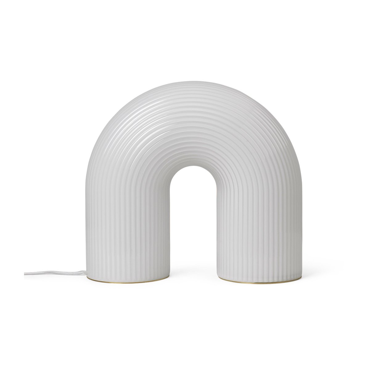 Ferm Living Vuelta lattiavalaisin 40 x 16 x 36 cm White