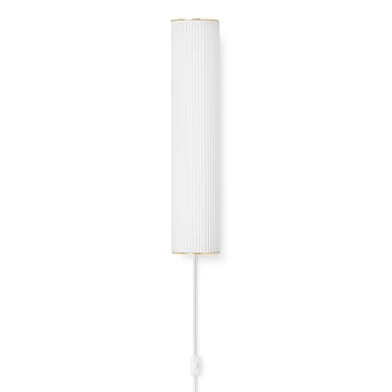 Vuelta seinävalaisin 40 cm - Valkoinen-Messinki - Ferm Living