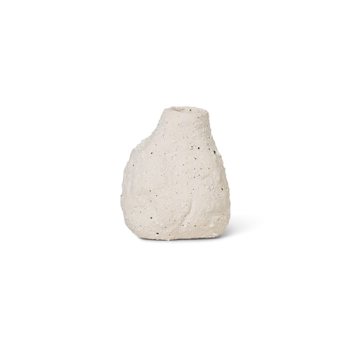 Vulca maljakko mini - Off white stone - ferm LIVING