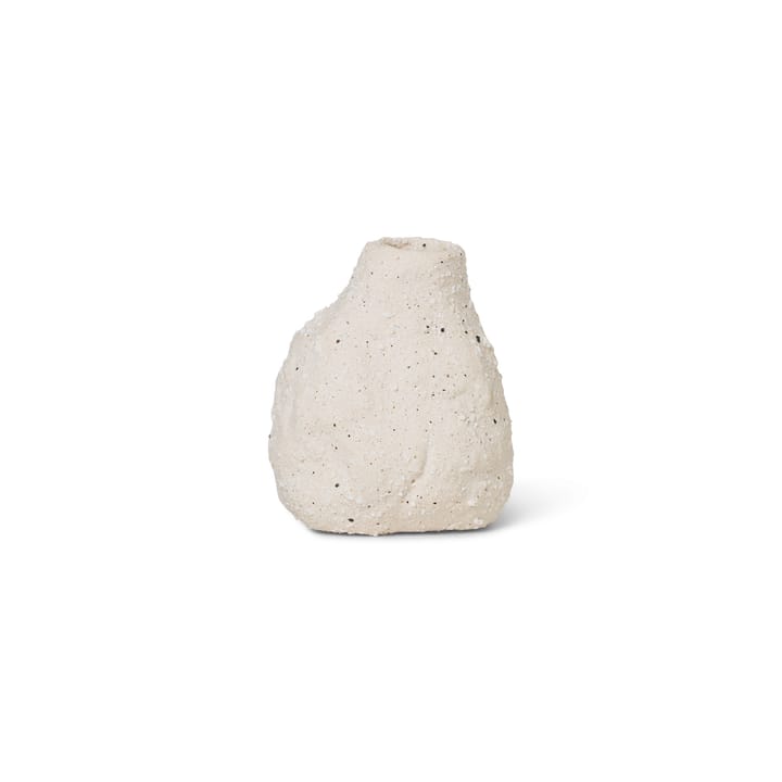 Vulca maljakko mini - Off white stone - Ferm LIVING